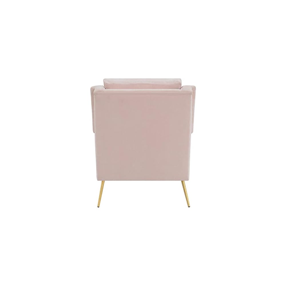 Furnishings Lincoln Accent Chair in Blush - Modern/Contemporary