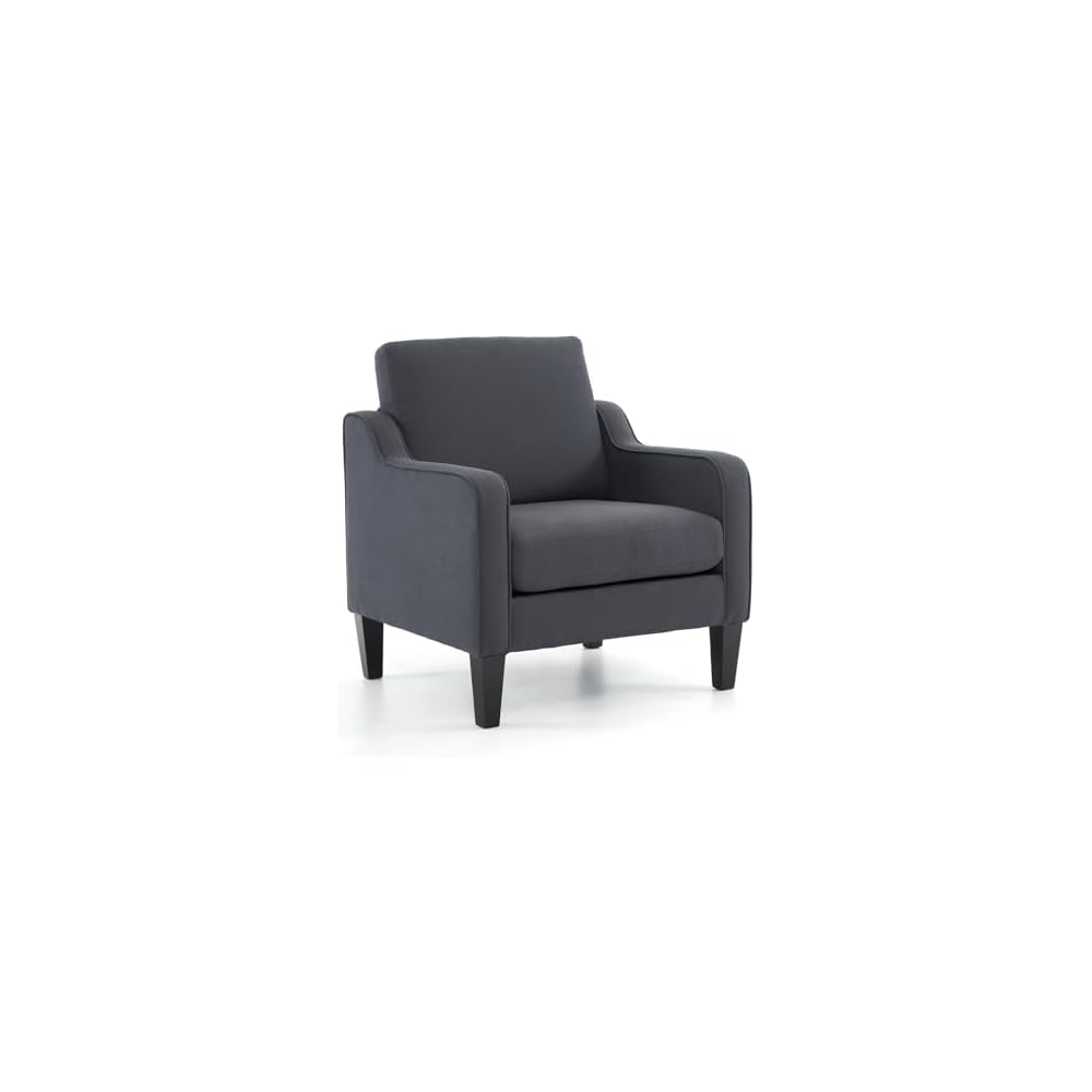 VINGLI Accent Chair, Linen Upholstered Armchair, 380 LBS, Living Room