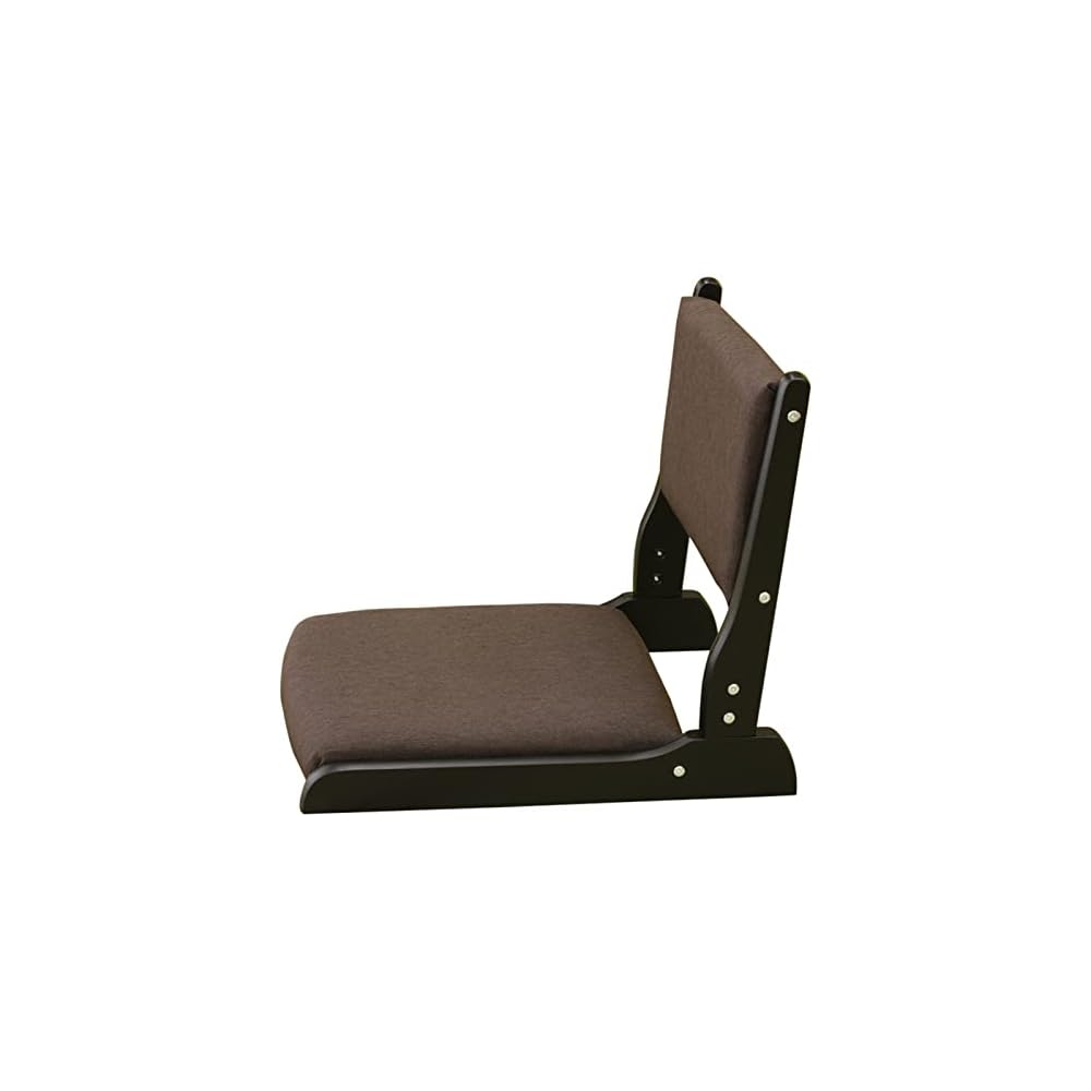 Cushioned Japanese Floor Chair Wooden Floor Chair Folding Japanese Floor Chair Japanese-Style Seat backrest Low Chair Japanese-Style Room Floor Chair Simple Chair (11)