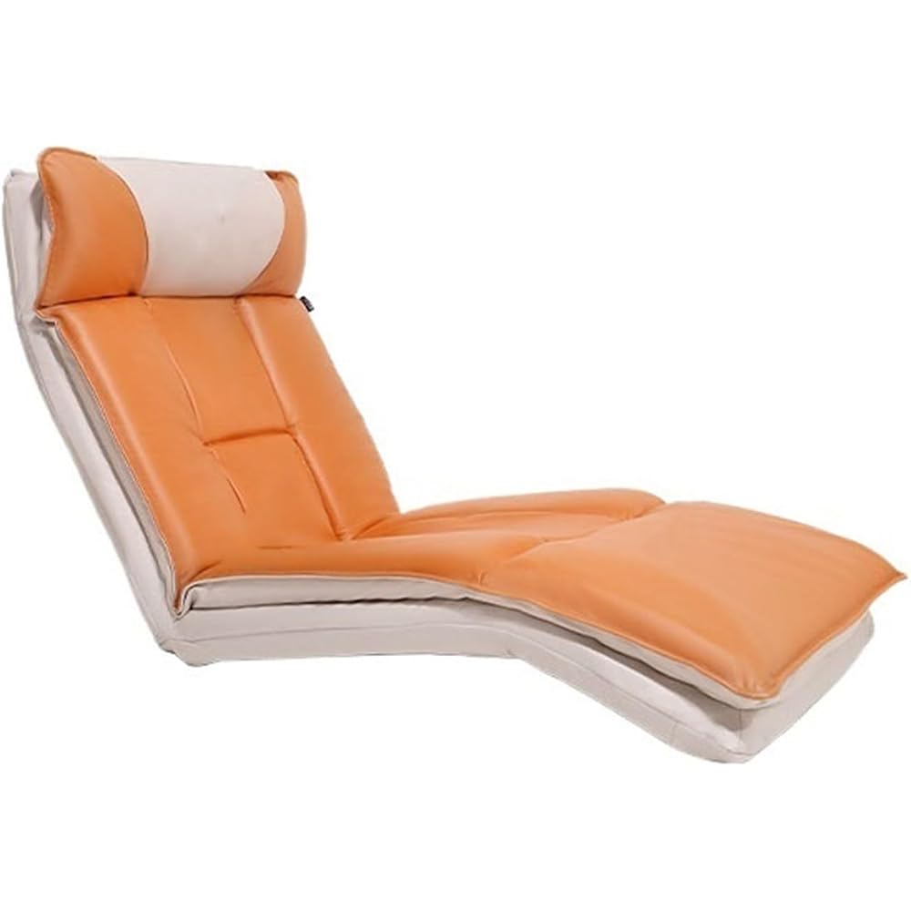 LSLYTQ Floor Chair, Adjustable Floor Lazy Sofa Chair, Multiangle Adjustable Padded Floor Chair, Cushioned Back Support Versatile Lounge Chair, Video Game Chairs for Meditation Reading TV Watching