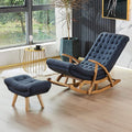 LSLYTQ Rocking Chair Sun Lounger Bedroom Living Room Balcony Reading Chair Coffee Chair Patio Trace Garden Sofa Chair Sun Loung Pregnant Woman Armchair